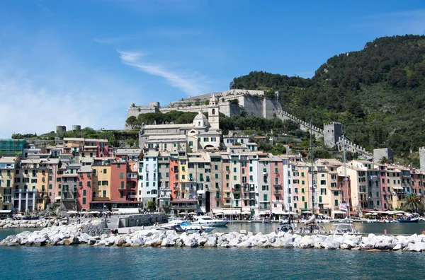 Porto Venere Una Ciudad Liguria Cerca Cinque Terre Italia — Foto de Stock