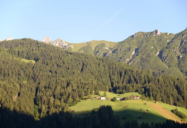 Purtschell Alm Neustift Stubaital Stustai Tillo Austria Alpen Berg Berge — ストック写真