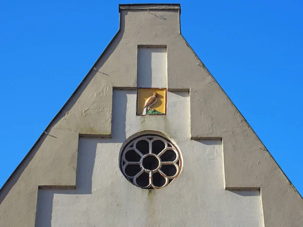 Casa Gable Escada Detalhe Friedrichstadt — Fotografia de Stock