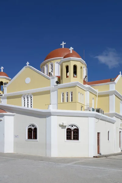 Εκκλησία Αγίας Αικατερίνης Σητεία Κρήτη Εκκλησία Αικατερίνη Ελλάδα Θρησκεία Βυζαντινή — Φωτογραφία Αρχείου