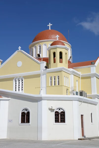 Aziz Ekaterini Kilisesi Sitia Girit Kilise Ekaterina Yunanistan Din Bizans — Stok fotoğraf