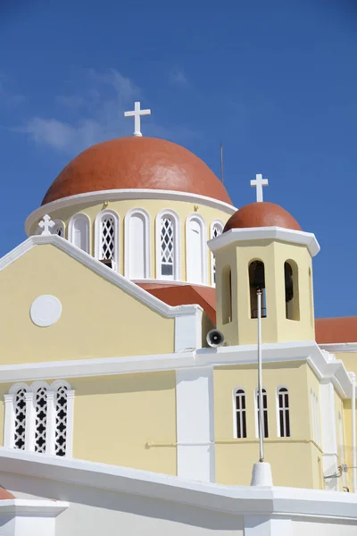 Kerk Van Ekaterini Sitia Kreta Kerk Ekaterina Griekenland Religie Byzantijns — Stockfoto