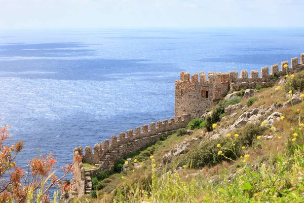 Castle Alanya Turkish Riviera — Stock Photo, Image