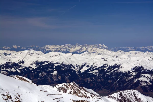 Alpine Panorama Austrian Mountains — Stock Photo, Image