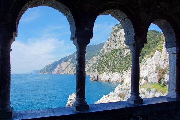 Porto Venere Town Liguria Cinque Terre Italy Stock Image