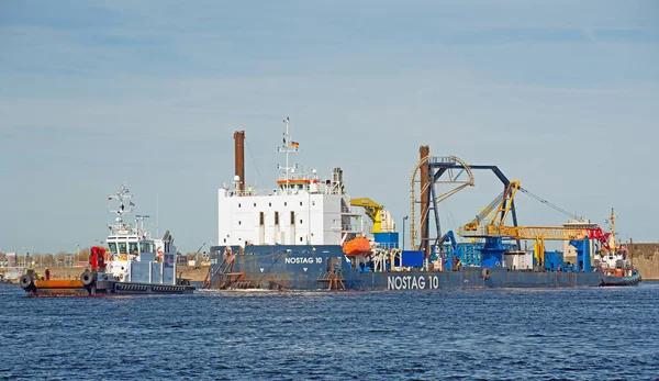 Deniz Kablosu Wilhelmshaven Nisan 2015 Nostag Dönemine Giriyor — Stok fotoğraf