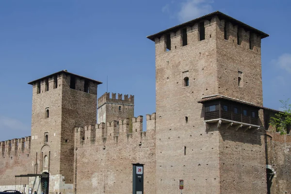 Castell Vecchio Verona — Stok fotoğraf