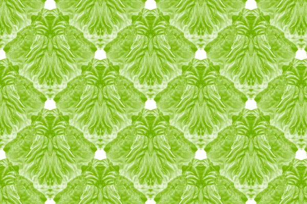 Grüne Blätter Hintergrund Nahtloses Muster — Stockfoto