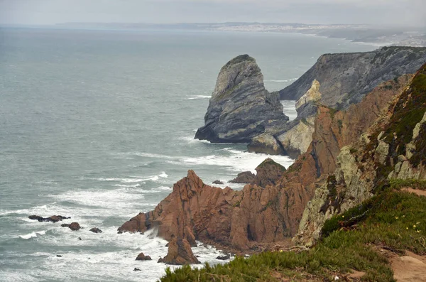 Cliffs Moher Atlantic Ocean Cape Point South Africa — Stock Photo, Image