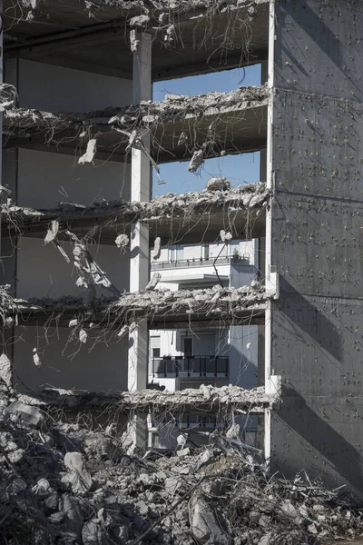 Bouwplaats Sloop Van Digitale Gebouwen Johanneskirchen München Beieren Duitsland Bouwgebied — Stockfoto