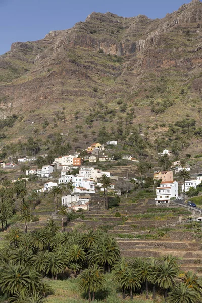 Spanya Nın Gomera Adasındaki Köy — Stok fotoğraf
