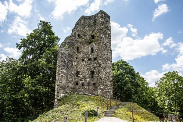 Waldenburg Kastély Itt Részvétel — Stock Fotó