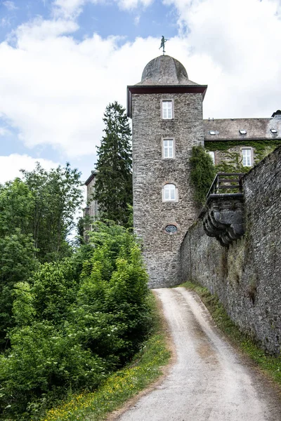 Замок Шнелленберг Аттендорне — стоковое фото