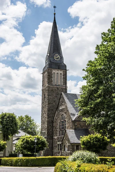 Frälsarens Kyrka Attendorn — Stockfoto