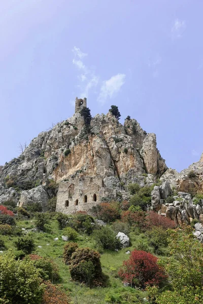 Crusader Castelo Hilarion Girne — Fotografia de Stock