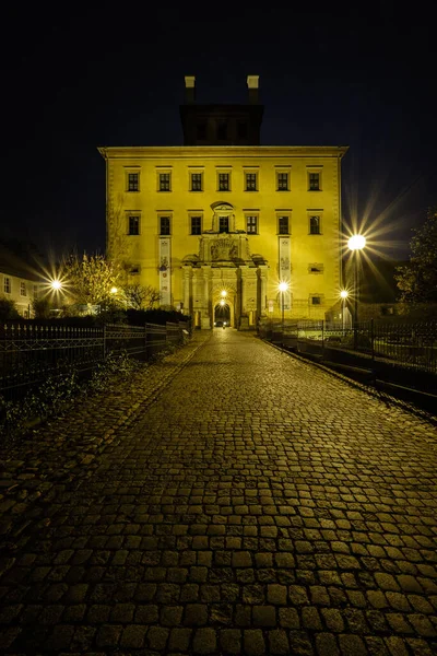 萨克森 安哈尔特布尔根兰州Moritzburg Zeitz城堡 — 图库照片