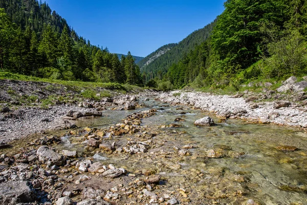 Fiumi Delle Alpi Tirolesi — Foto Stock