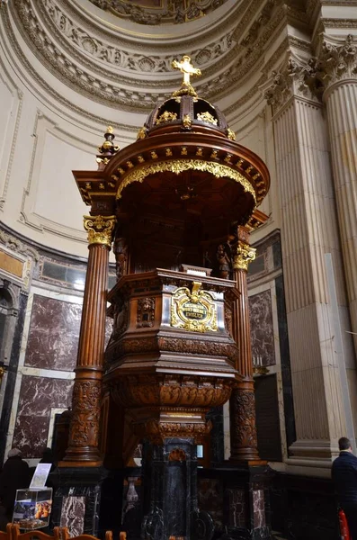 Primavera 2015 Catedral Berlim — Fotografia de Stock