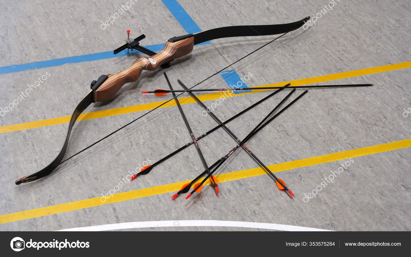 Recurve cheap bow arrows