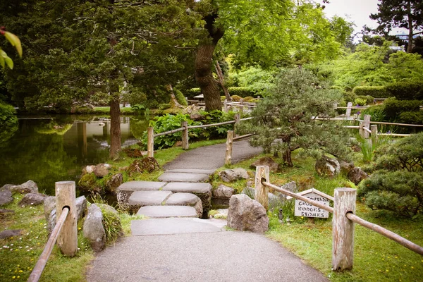 Jardin Japonais Thé San Francisco — Photo