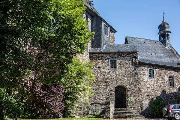 Schloss Schornstein Wissen — Stockfoto