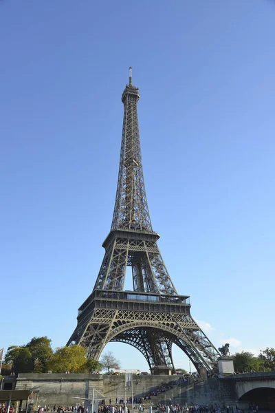 Eyfel Kulesi Paris Ile France Fransa 124 Paris Fransa — Stok fotoğraf