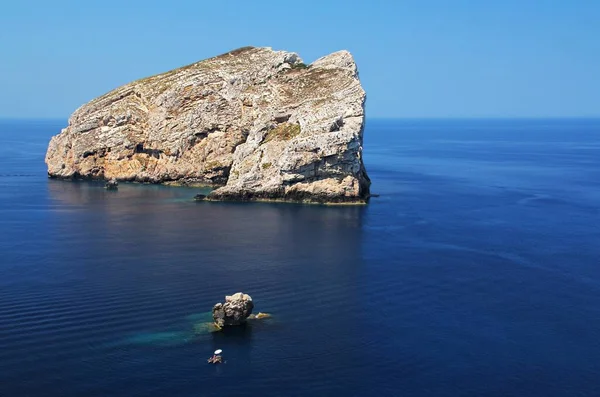 Vista Del Mar Las Islas Griegas —  Fotos de Stock
