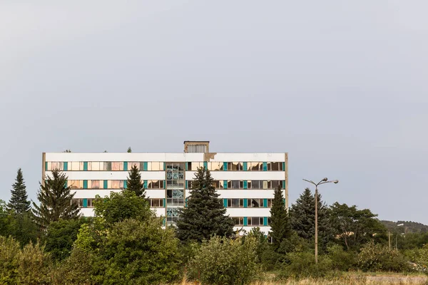 Schornstein Industriewerk Blankenburg Harz — Stockfoto