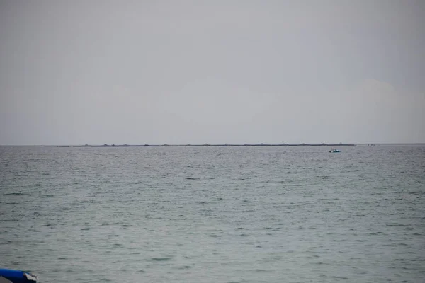 Blaue Meerwasseroberfläche — Stockfoto