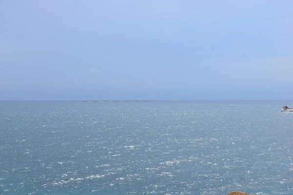 Blaue Meerwasseroberfläche — Stockfoto