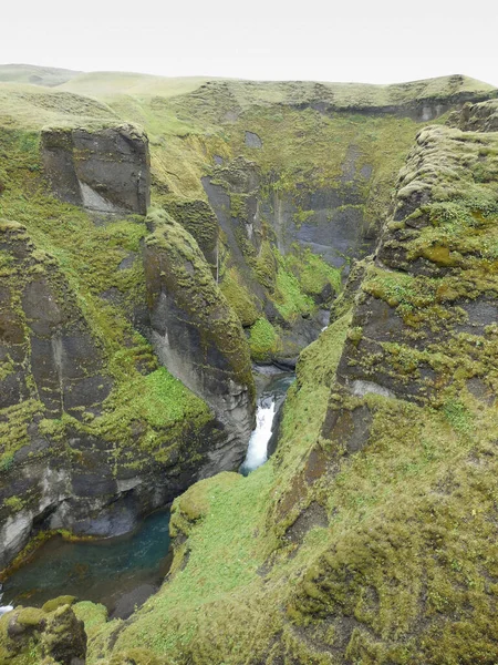 Paysages Fluviaux Rocheux Islande — Photo