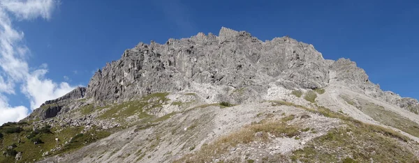 Ορεινό Πανόραμα Brandner Valley Vorarlberg Αυστρία — Φωτογραφία Αρχείου