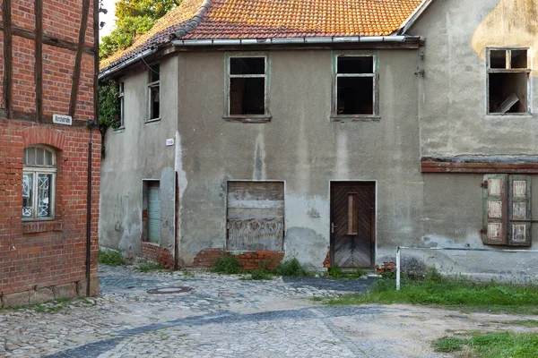 Casa Meia Madeira Harsleben — Fotografia de Stock