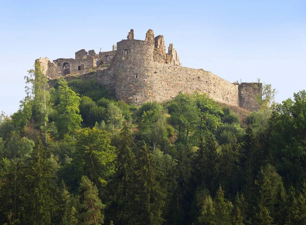 Ruinas Del Castillo Taggenbrunn Cerca Veit Glan Carintia Austria — Foto de Stock