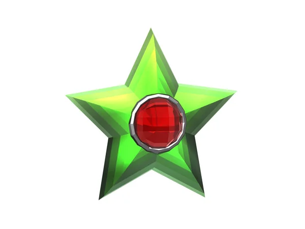 Ilustración Vectorial Icono Estrella — Foto de Stock