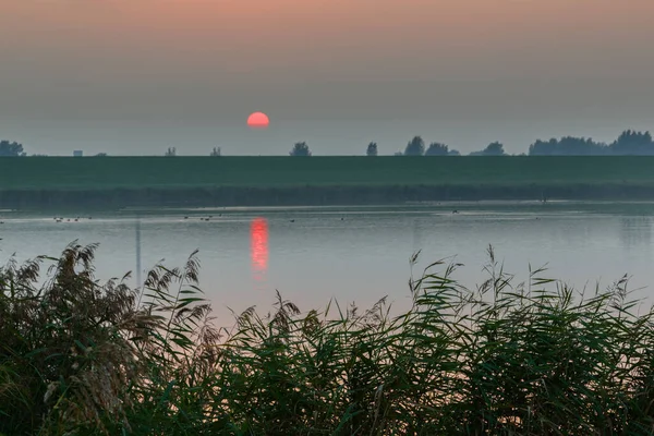 Красиве Мальовниче Небо Заходу Сонця — стокове фото