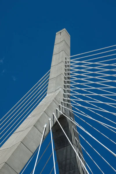 Puente Conmemorativo Leonard Zakim Bunker Hill Boston — Foto de Stock