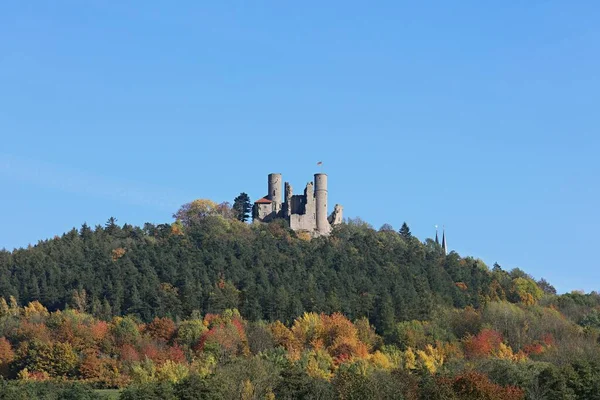 Château Ruines Hanstein Dans Eichsfeld — Photo