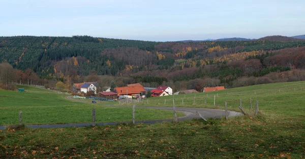 Blick Vom Lothar Mai Haus Rhn — Stockfoto