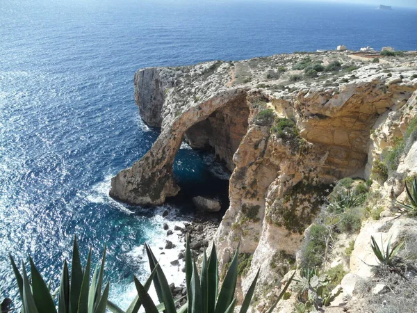 マルタの岩形成の眺め — ストック写真