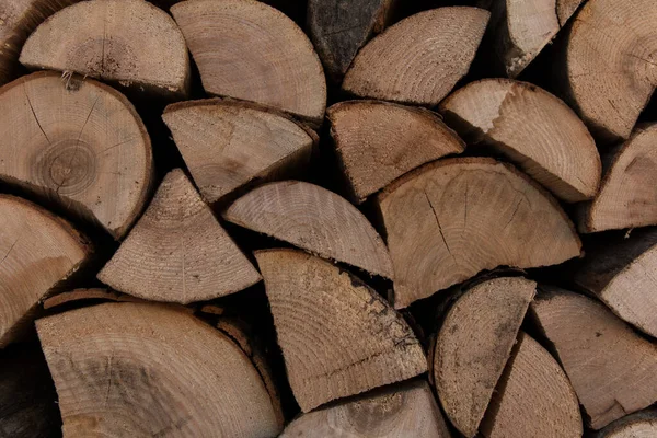 Cut Out Pile Log — Stock Photo, Image