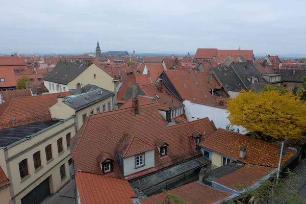 Historiska Gamla Staden Bamberg Övre Franken Bayern Tyskland — Stockfoto