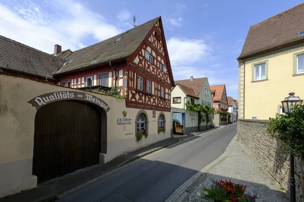 Sommerach Main Okres Kitzingen Dolní Franky Bavorsko Německo — Stock fotografie