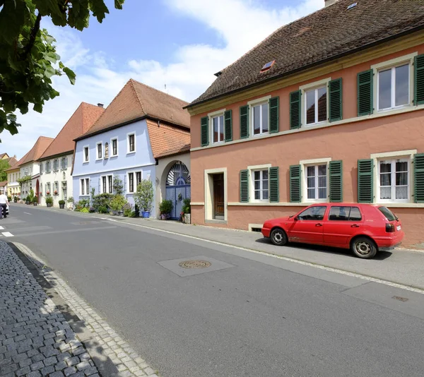 Sommerach Main Kreis Kitzingen Unterfranken Bayern Deutschland — Stockfoto