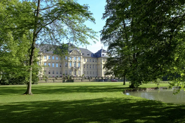 Schlossund Und Schlosspark Werneck Dolna Frankonia Bawaria Niemcy — Zdjęcie stockowe