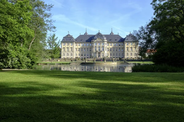 Schlossund Und Schlosspark Werneck Dolní Franky Bavorsko Německo — Stock fotografie