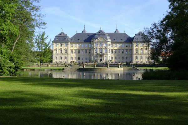 Schlossund Und Schlosspark Werneck Dolní Franky Bavorsko Německo — Stock fotografie