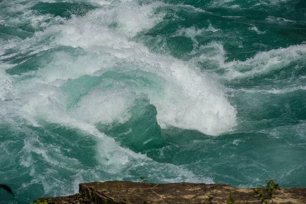 Niagara Şelalesi Nden Sonraki Akıntılar — Stok fotoğraf