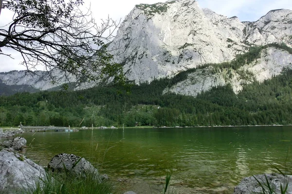 Horské Jezero Horách — Stock fotografie