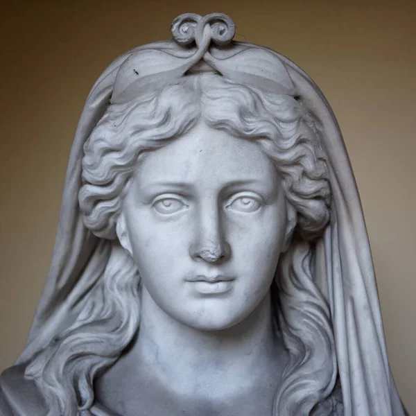 Πορτρέτο Άγαλμα Από Lapidarium Στουτγάρδη — Φωτογραφία Αρχείου